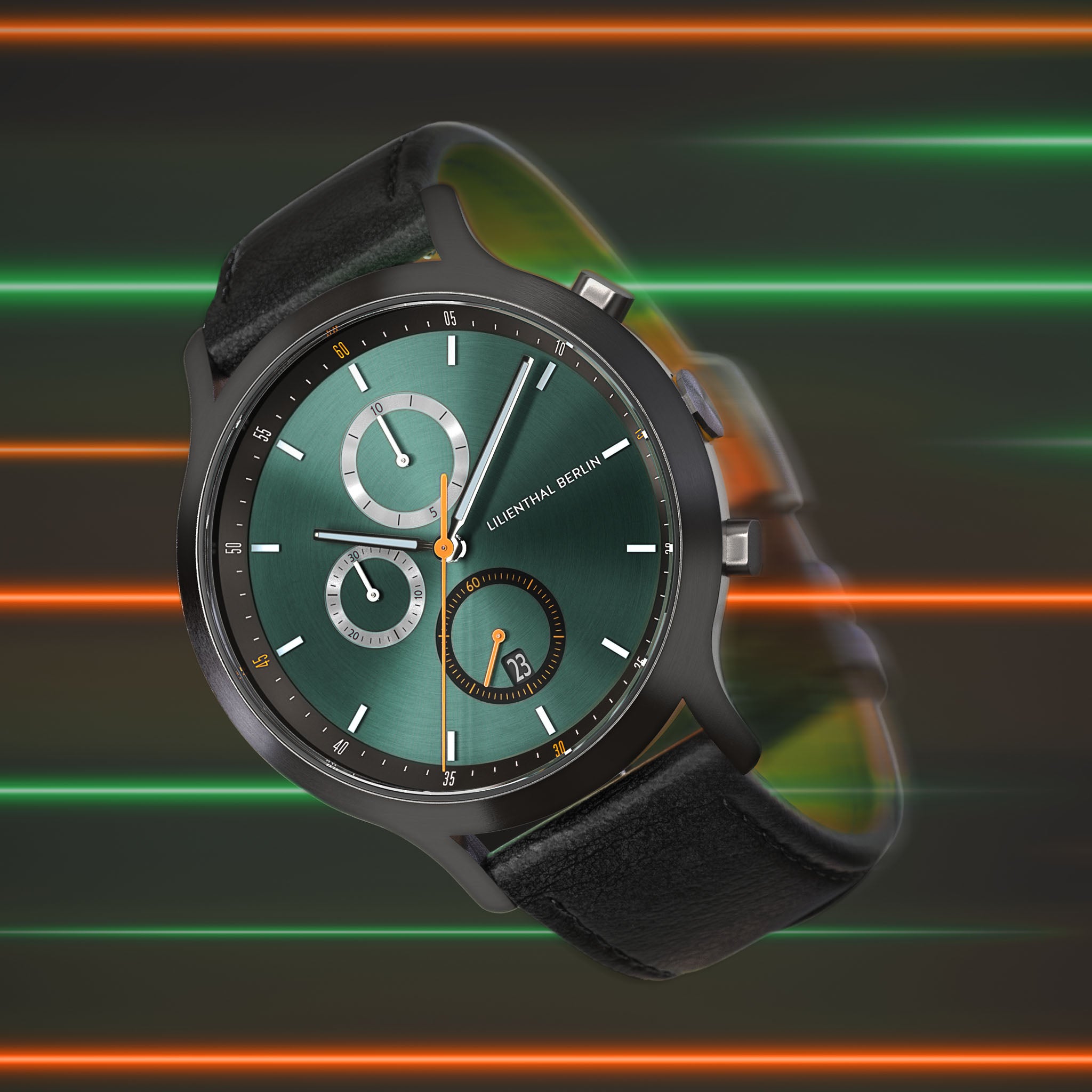 Chronograph Getaway Green - Lilienthal Berlin