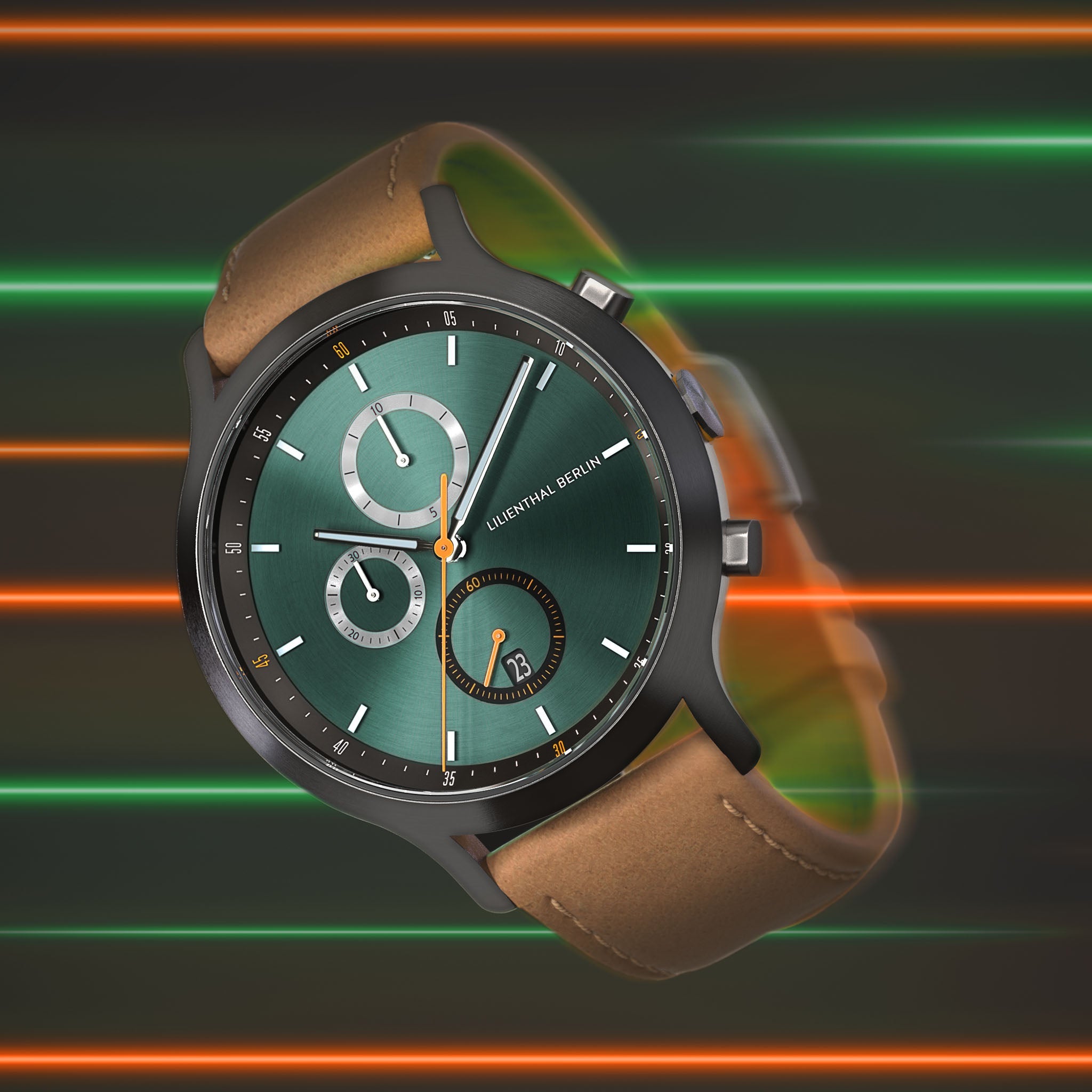 Chronograph Getaway Green - Lilienthal Berlin
