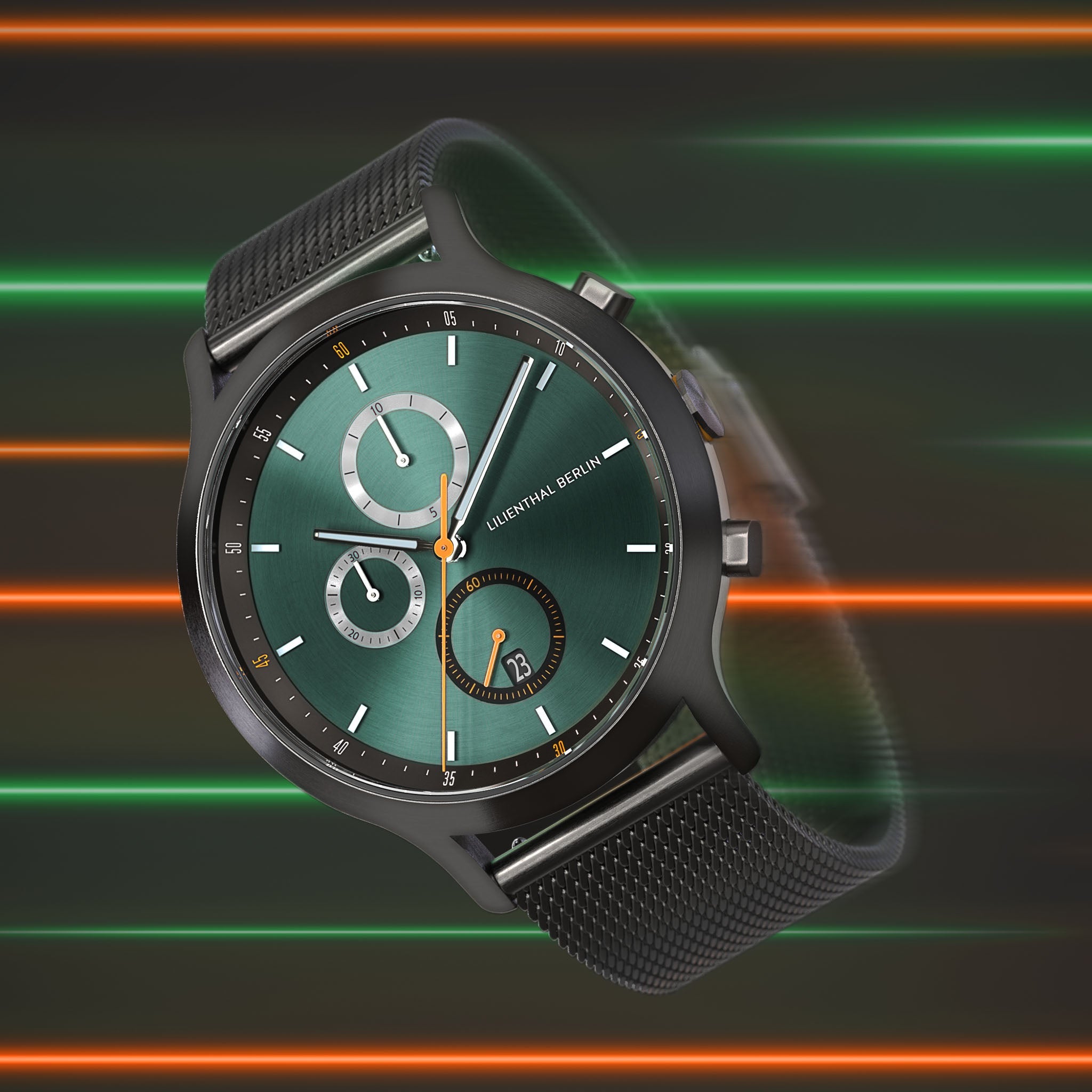 Chronograph Getaway Green - Lilienthal Berlin