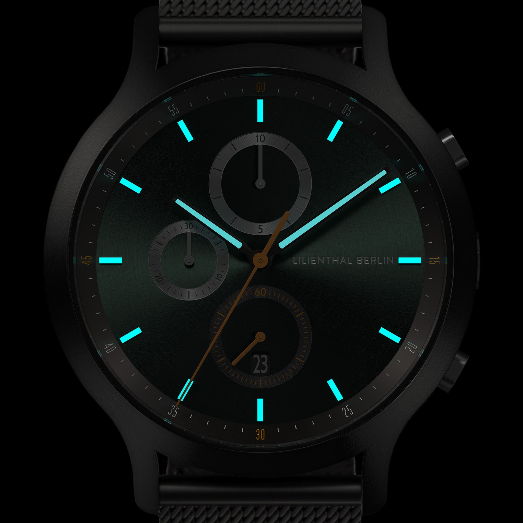 Chronograph Getaway Green - Lilienthal Berlin