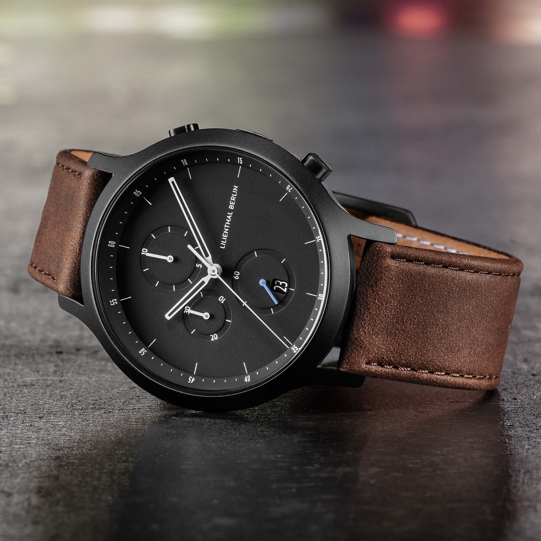 Chronograph All Black - Lilienthal Berlin