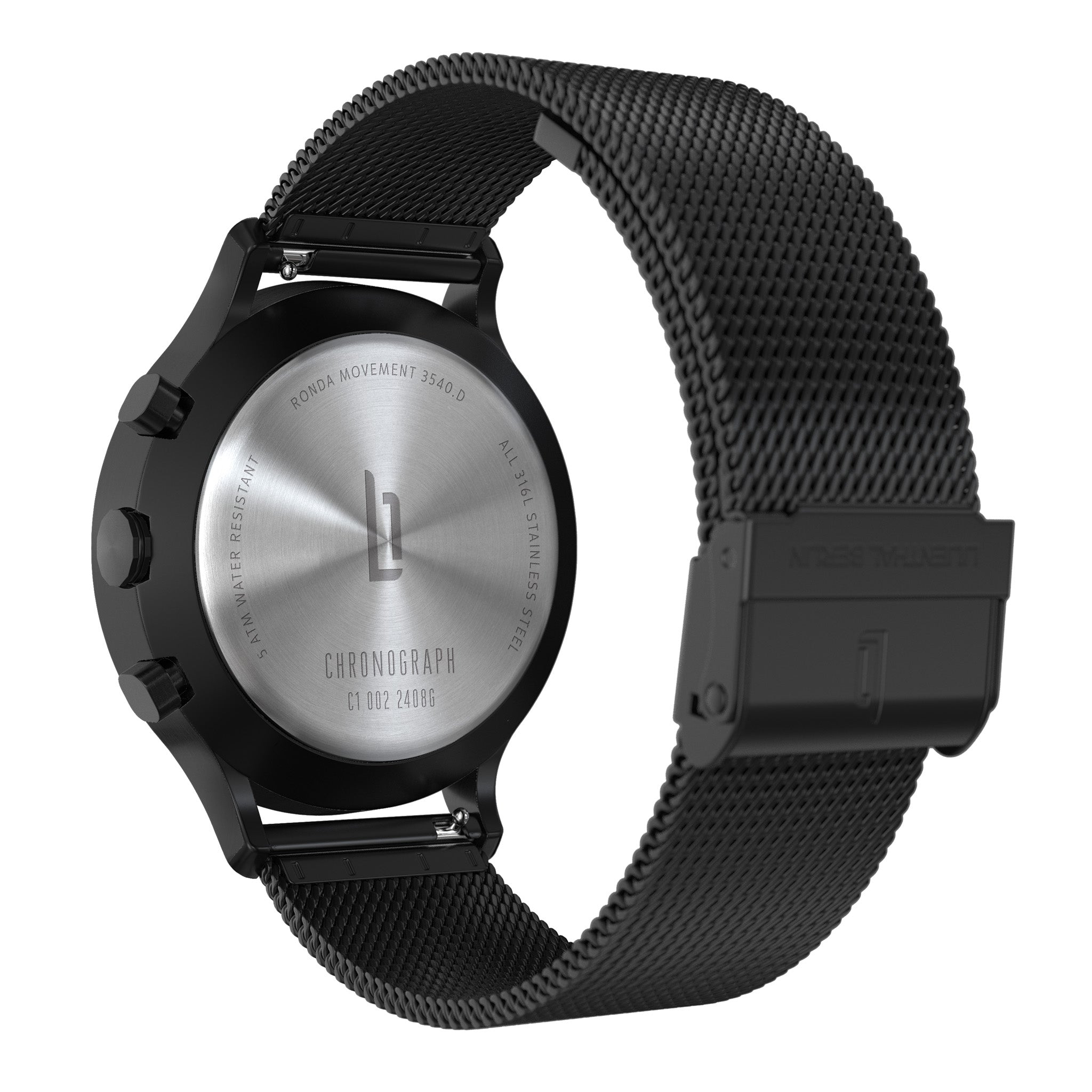 Chronograph All Black - Lilienthal Berlin