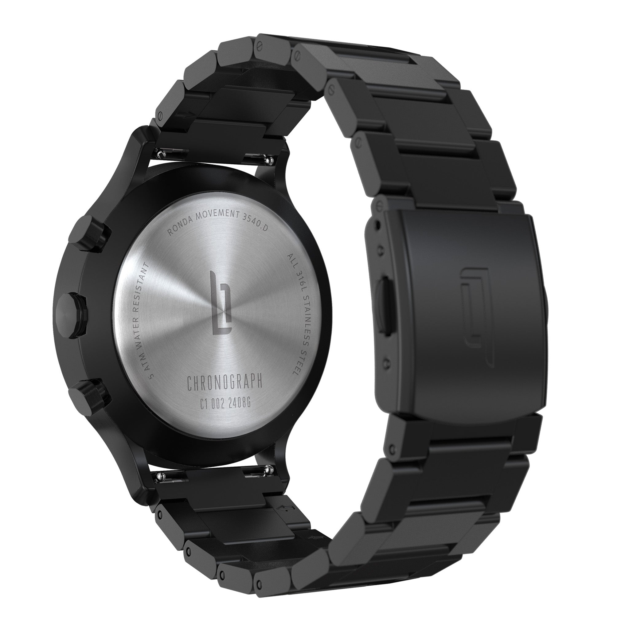 Chronograph All Black - Lilienthal Berlin