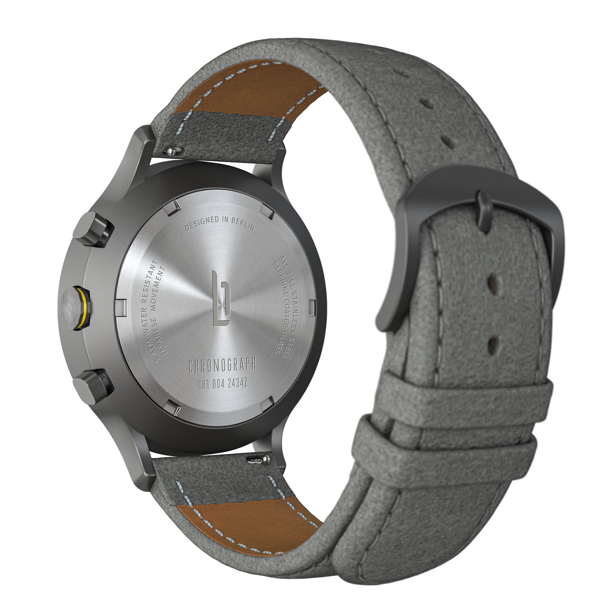 Chronograph LP Dark Silver White - Lilienthal Berlin