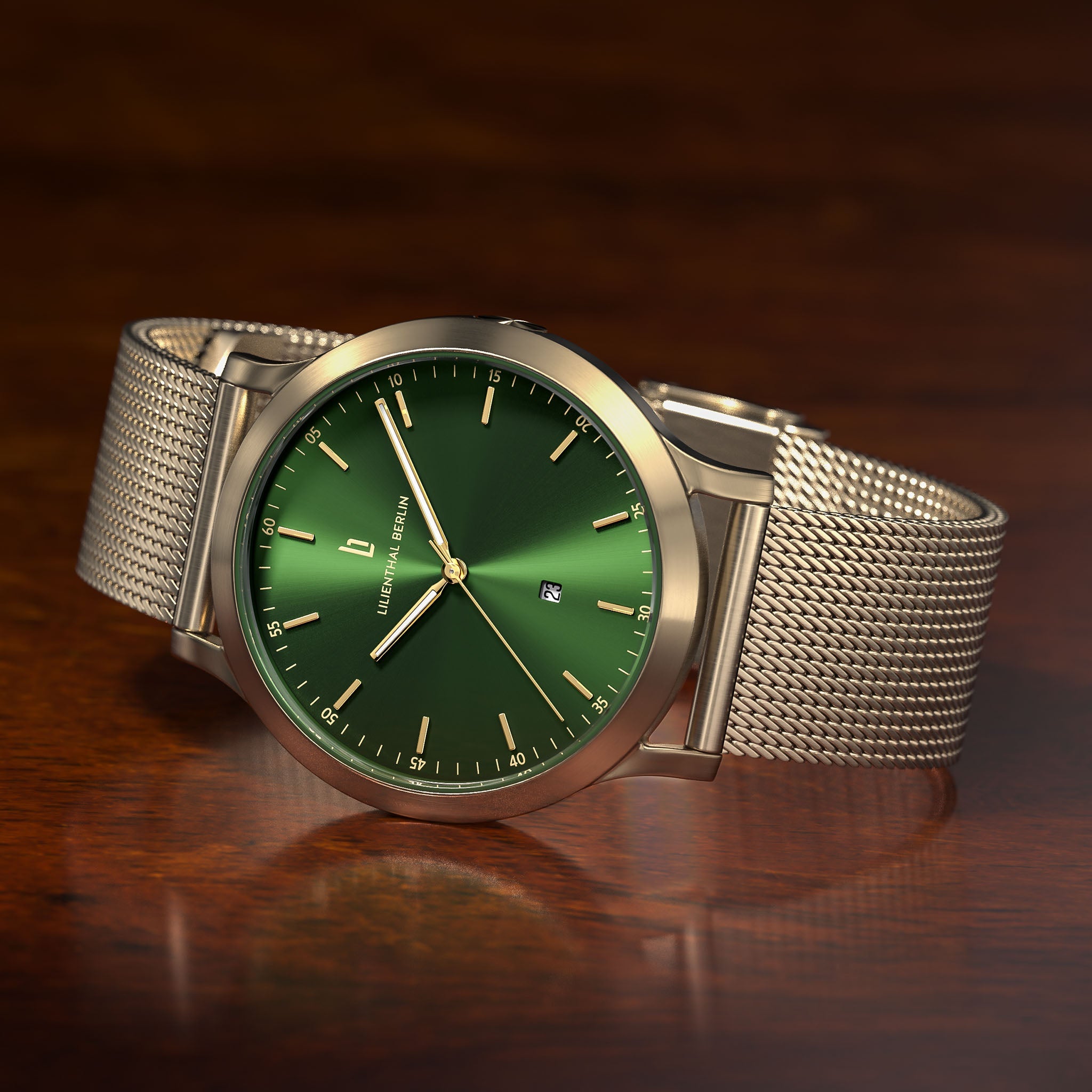 Huxley Beige Gold Green - Lilienthal Berlin