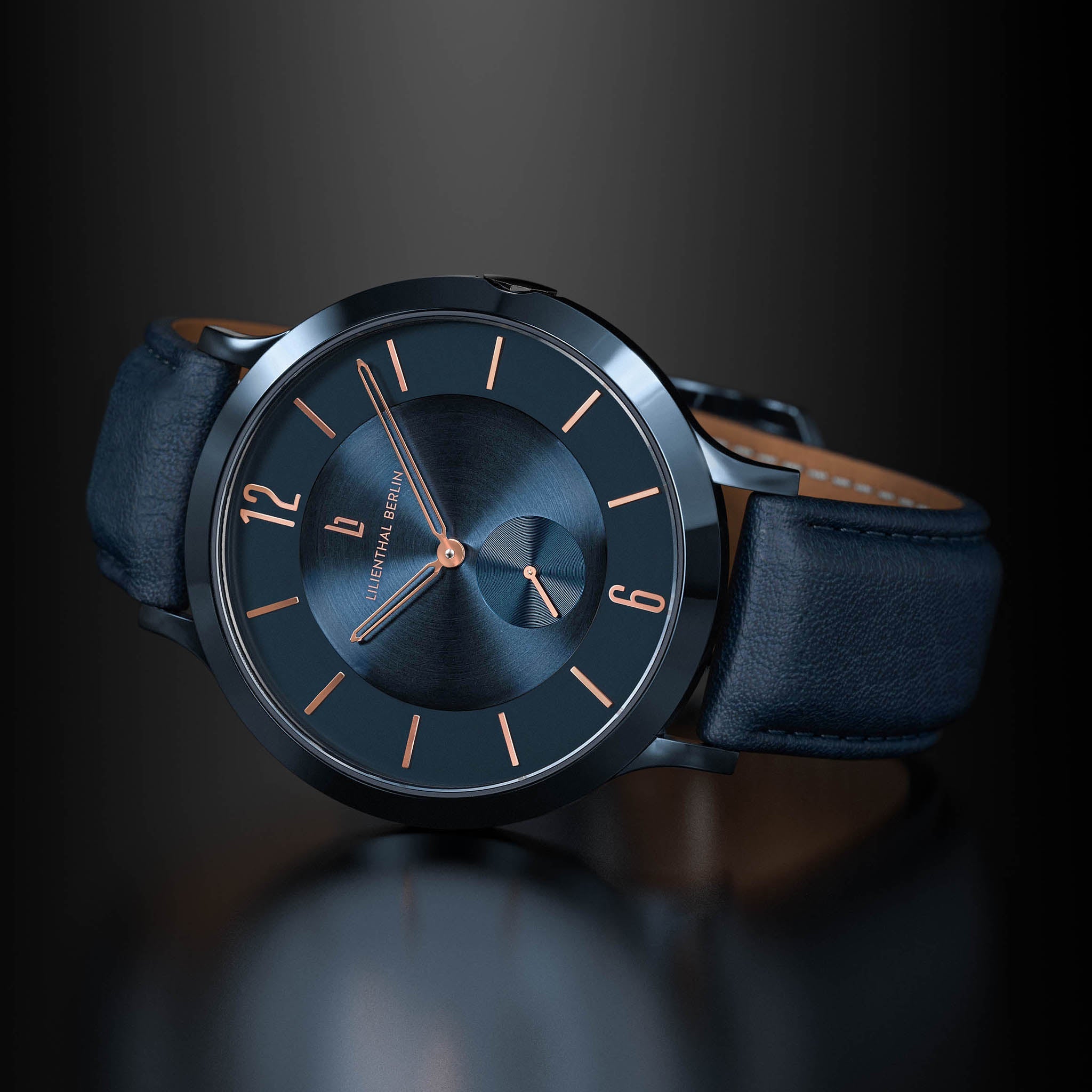 The Classic Blue Rose Gold - Lilienthal Berlin