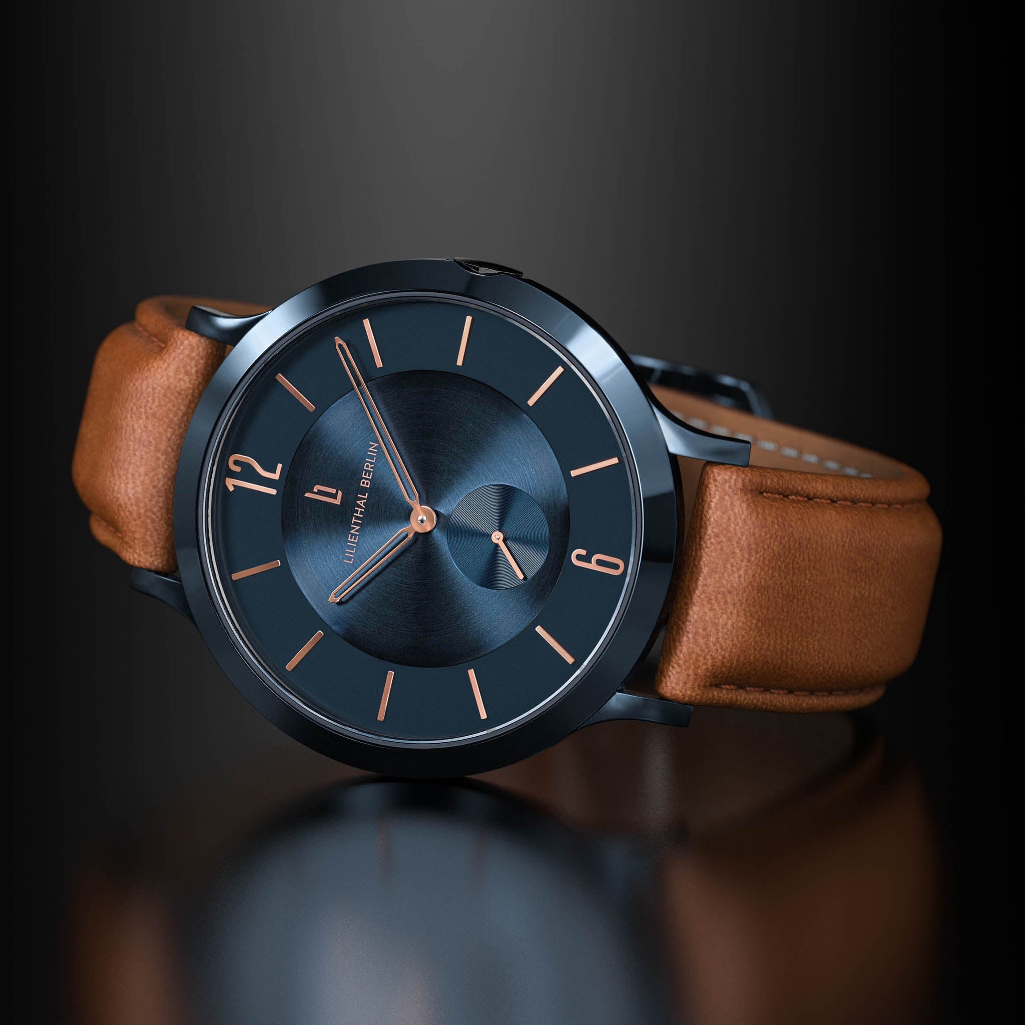 The Classic Blue Rose Gold - Lilienthal Berlin