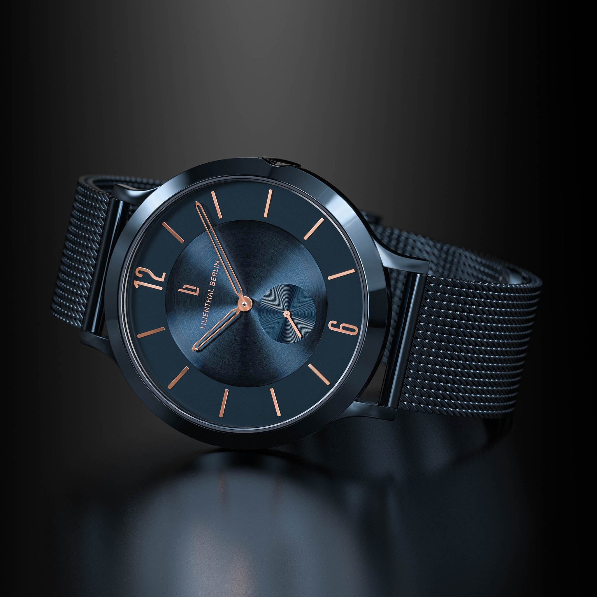 The Classic Blue Rose Gold - Lilienthal Berlin