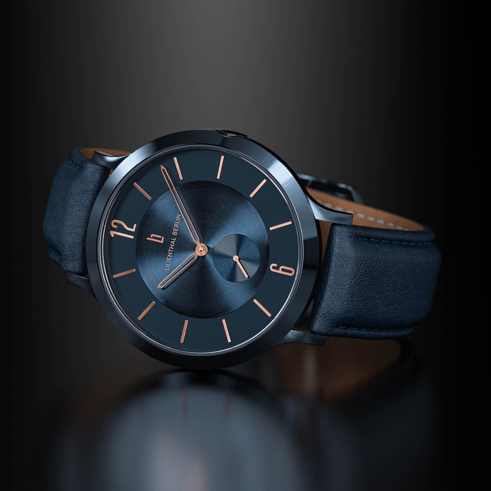 The Classic Blue Rose Gold - Lilienthal Berlin