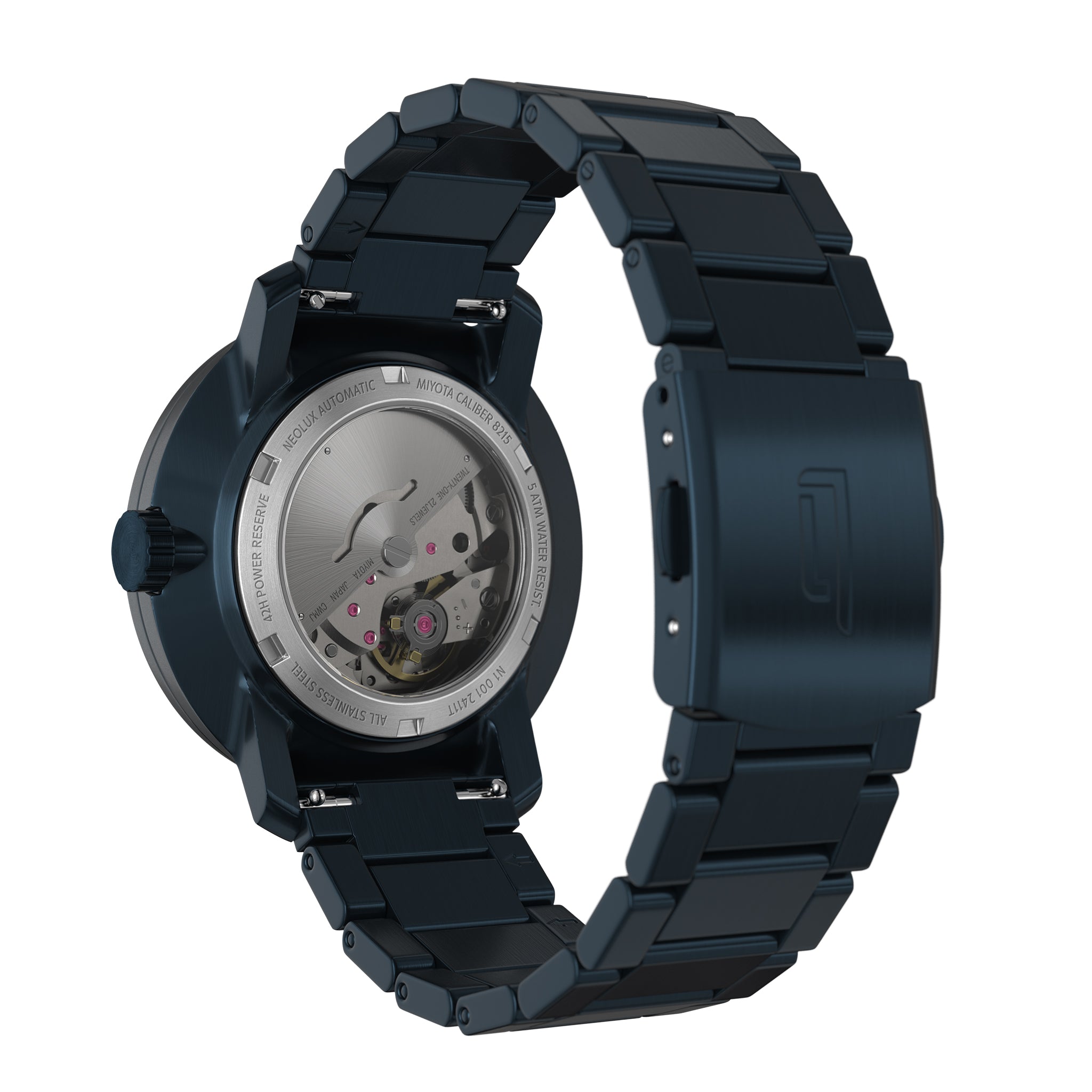 Neolux Blue Orange - Stainless Steel Blue Brushed - Lilienthal Berlin