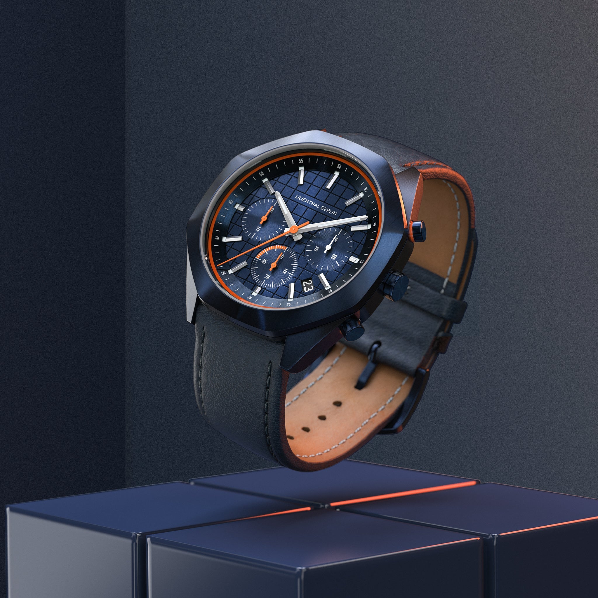 Octachrono Blue Orange - Lilienthal Berlin