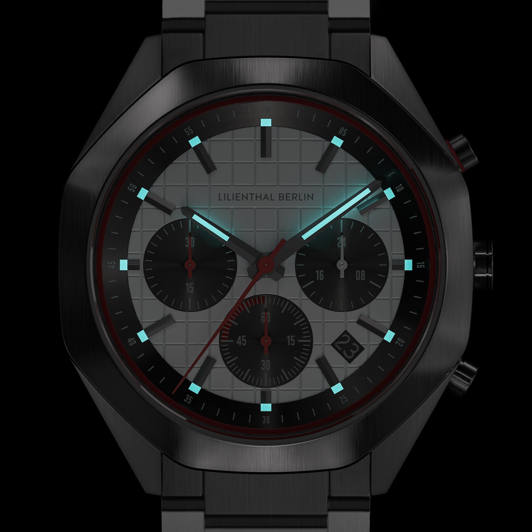 Octachrono Silver Red - Lilienthal Berlin