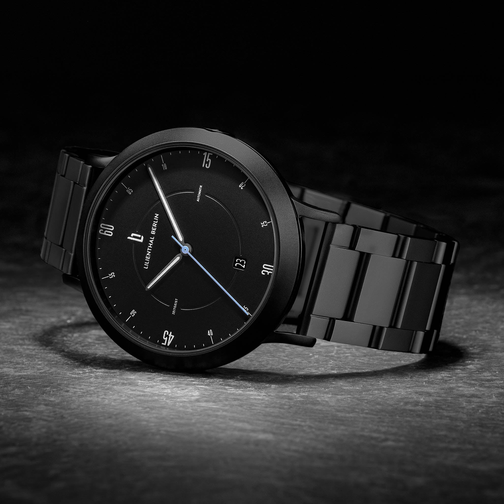 Zeitgeist Automatik All Black - Lilienthal Berlin