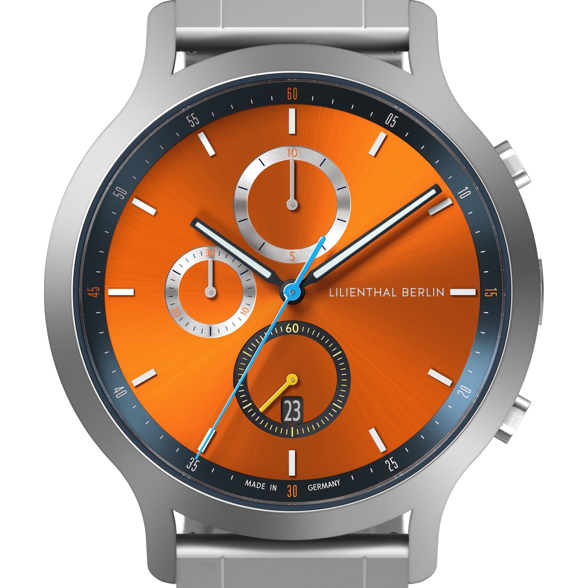 Chronograph Vibrant Orange - Lilienthal Berlin