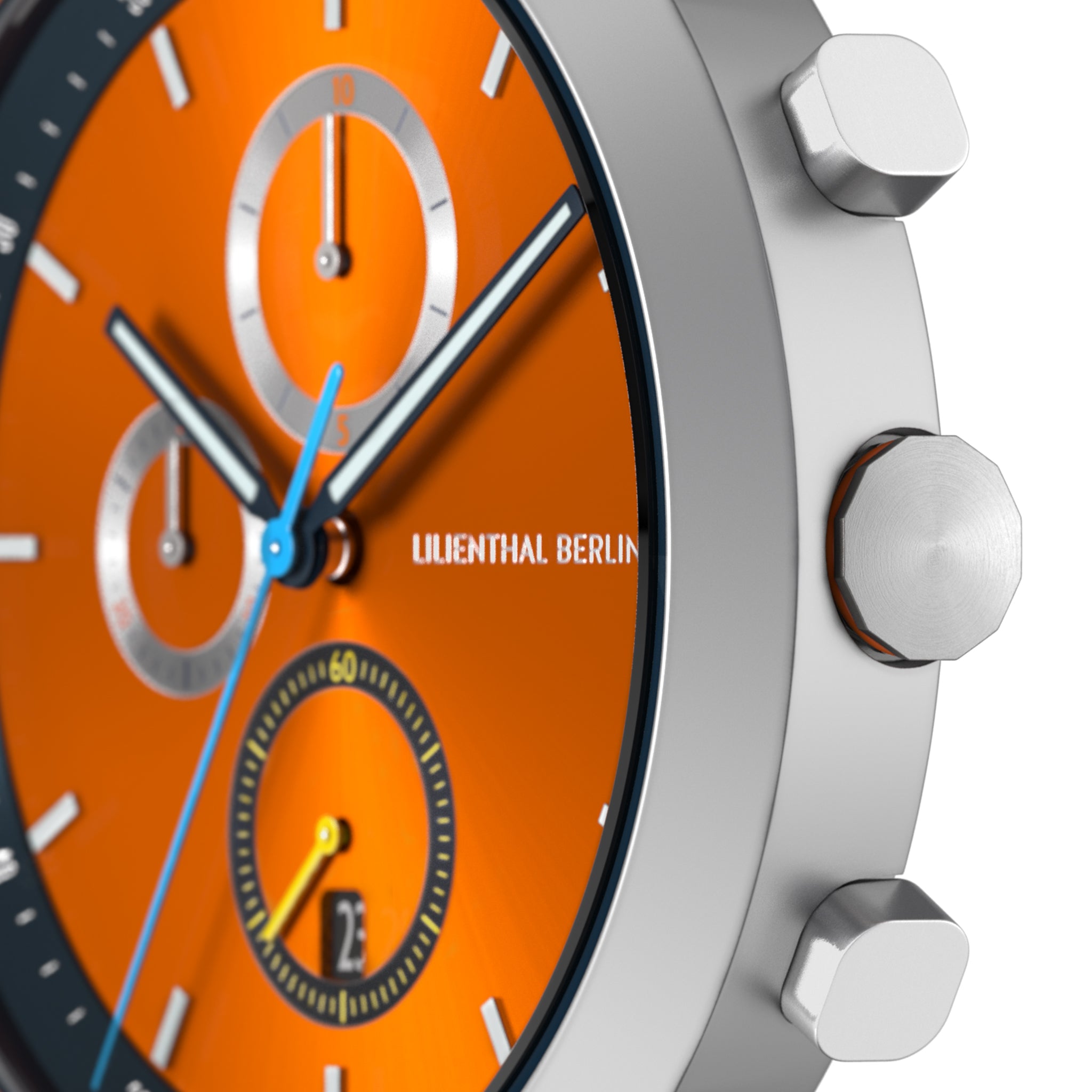 Chronograph Vibrant Orange - Lilienthal Berlin