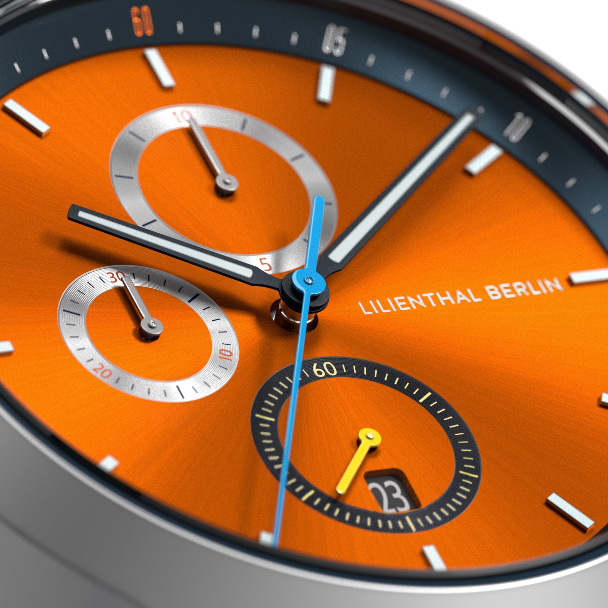 Chronograph Vibrant Orange - Lilienthal Berlin
