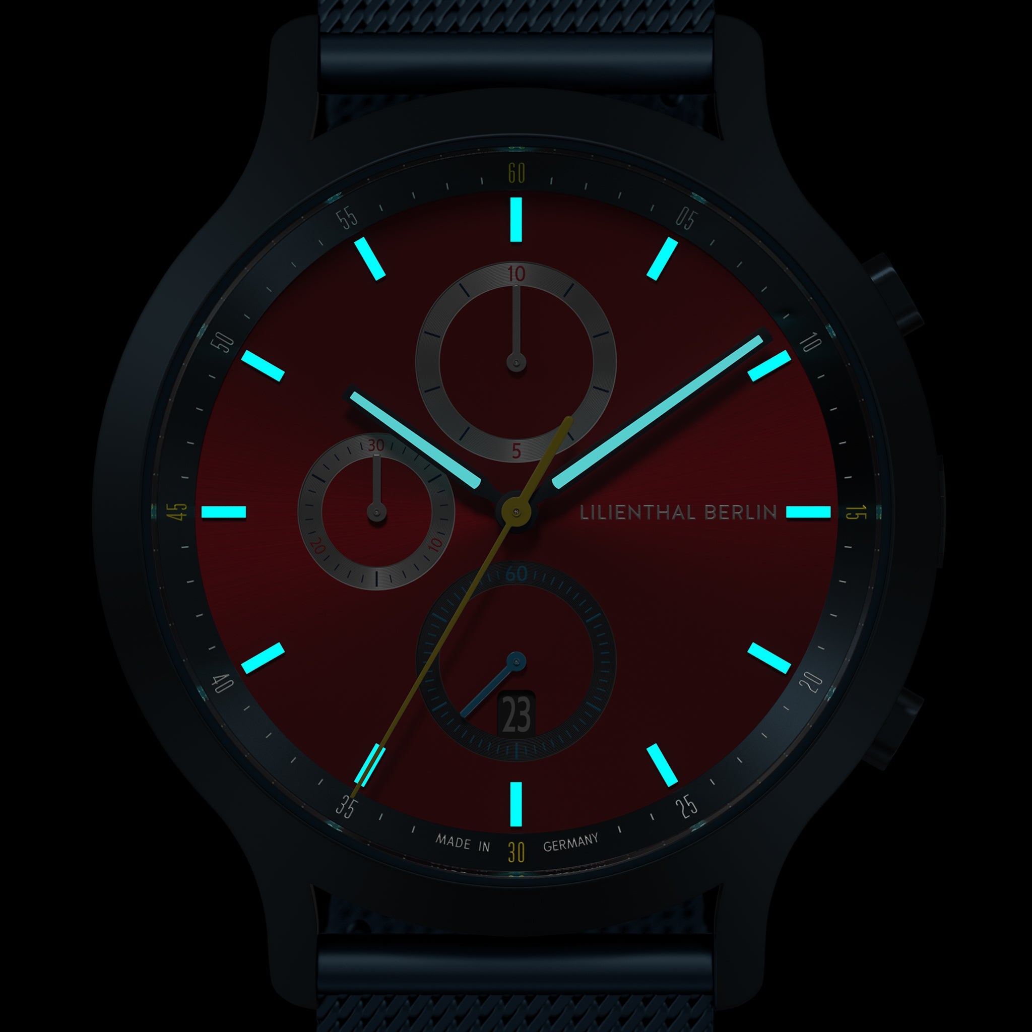 Chronograph Super Red - Lilienthal Berlin