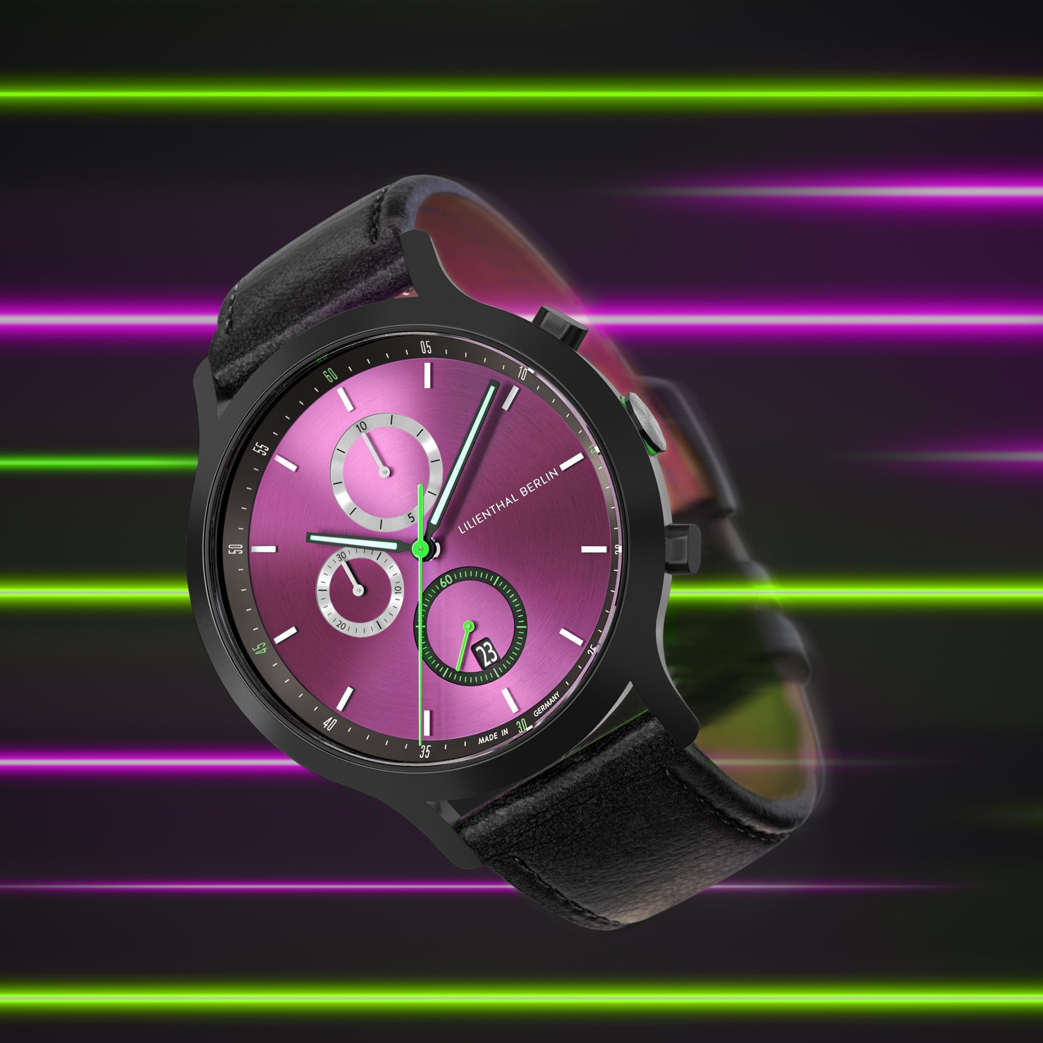 Chronograph Hyper Purple - Lilienthal Berlin