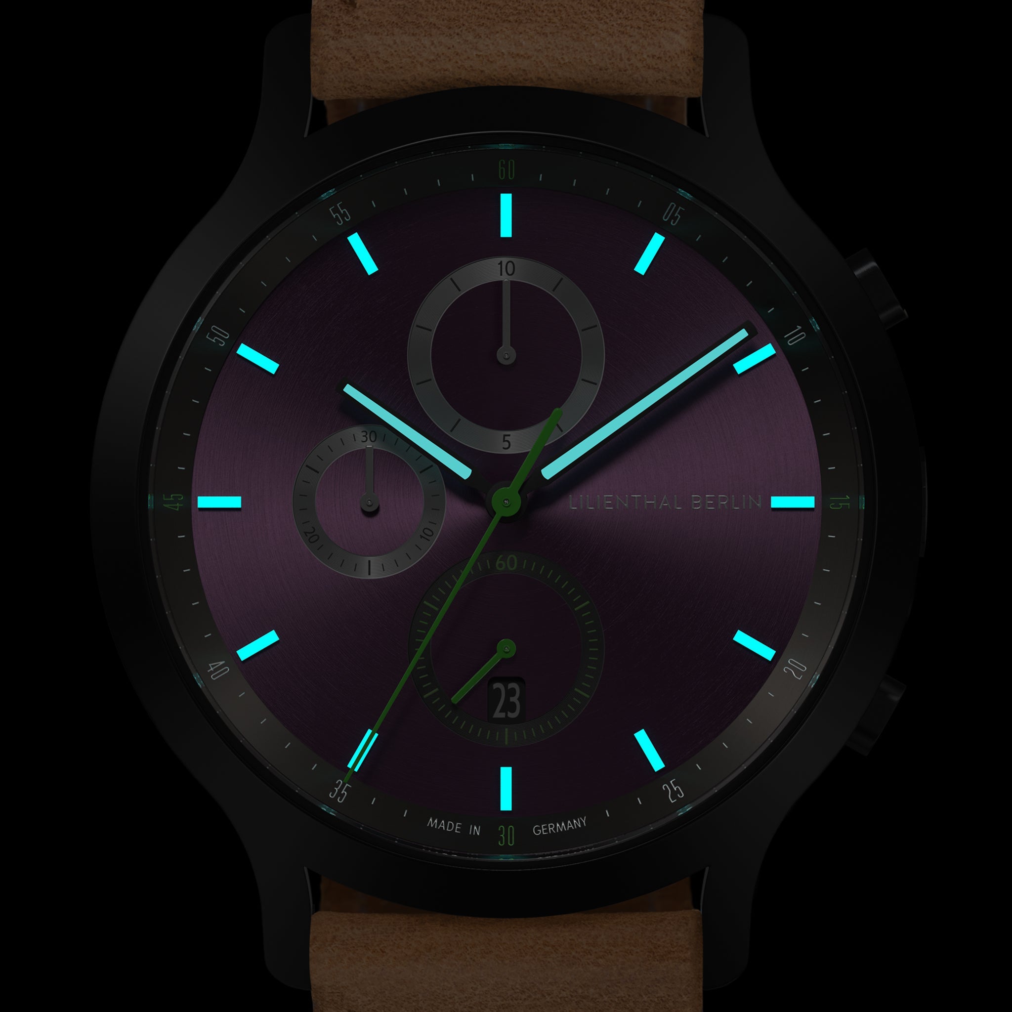 Chronograph Hyper Purple - Lilienthal Berlin