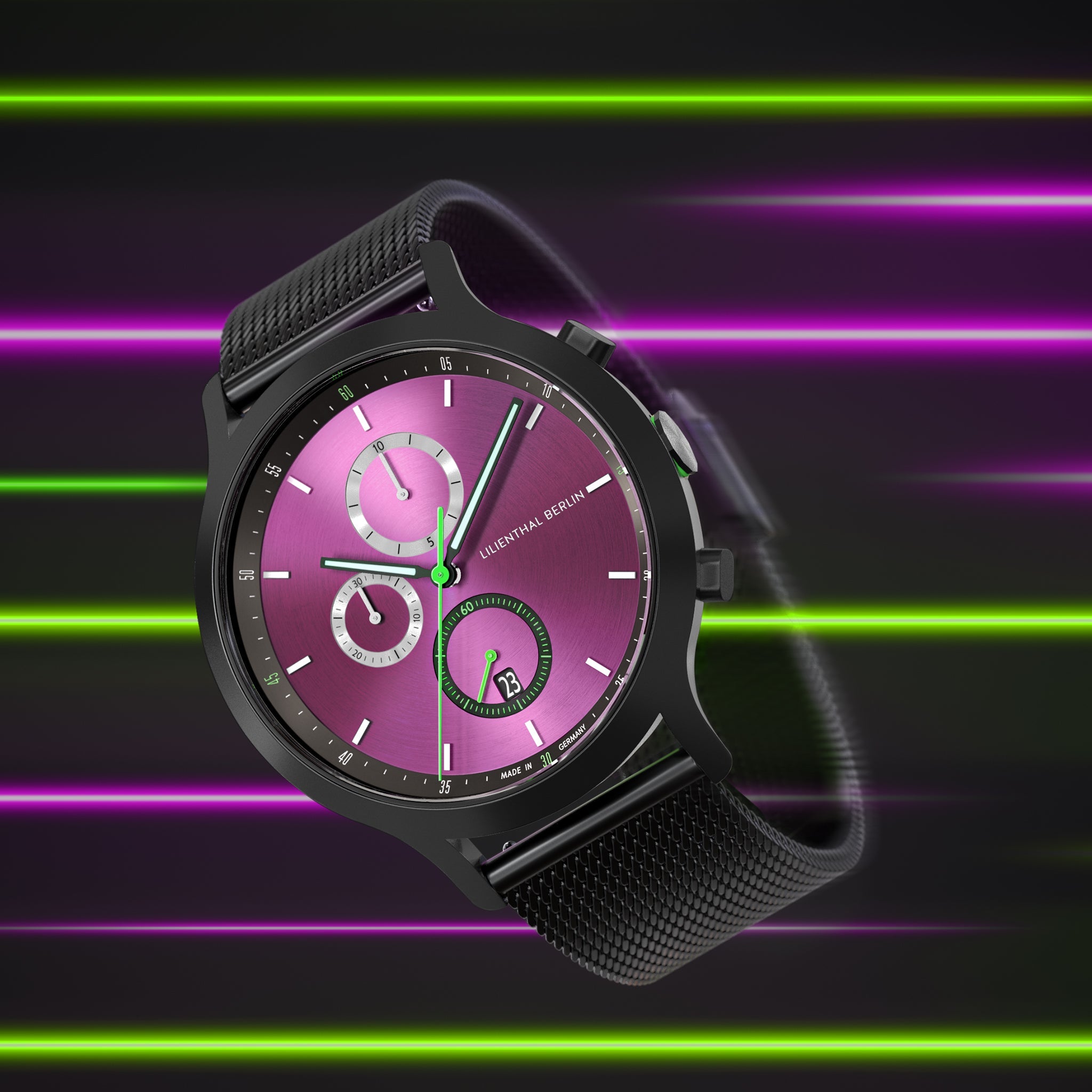 Chronograph Hyper Purple - Lilienthal Berlin