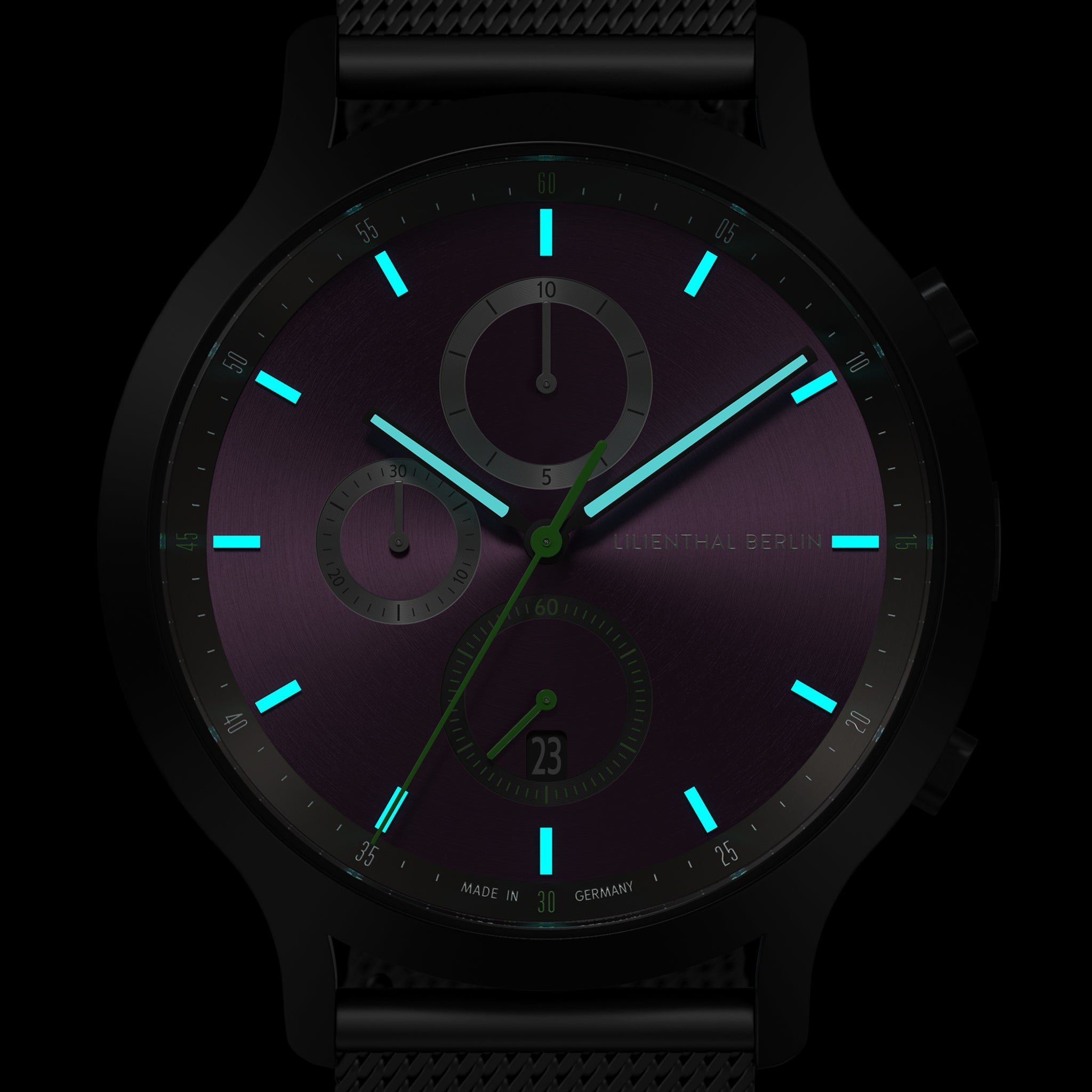 Chronograph Hyper Purple - Lilienthal Berlin