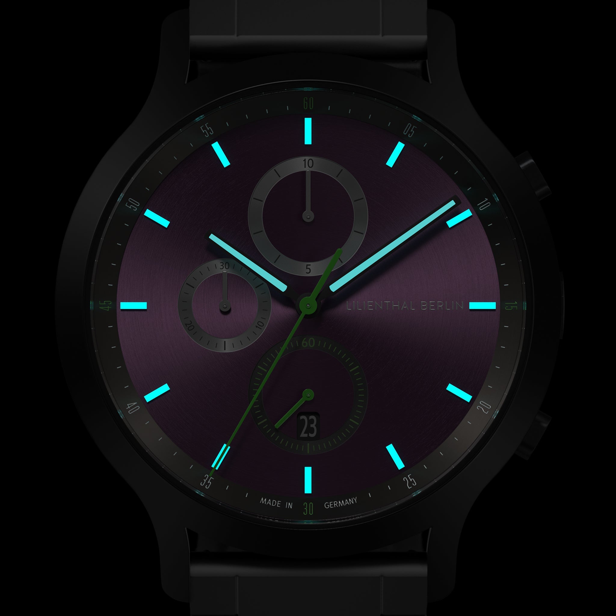 Chronograph Hyper Purple - Lilienthal Berlin