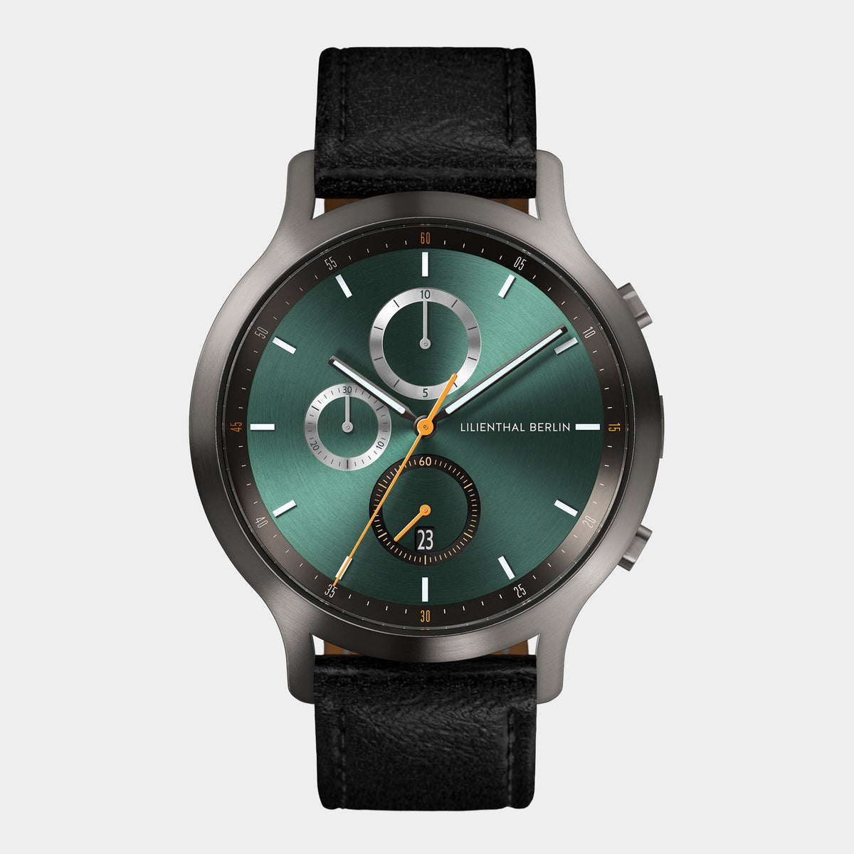 Lilienthal Berlin Chronograph Getaway Green — Painted Surface