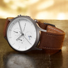 Chronograph Dark Silver White - Lilienthal Berlin