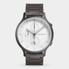 Chronograph Dark Silver White - Lilienthal Berlin