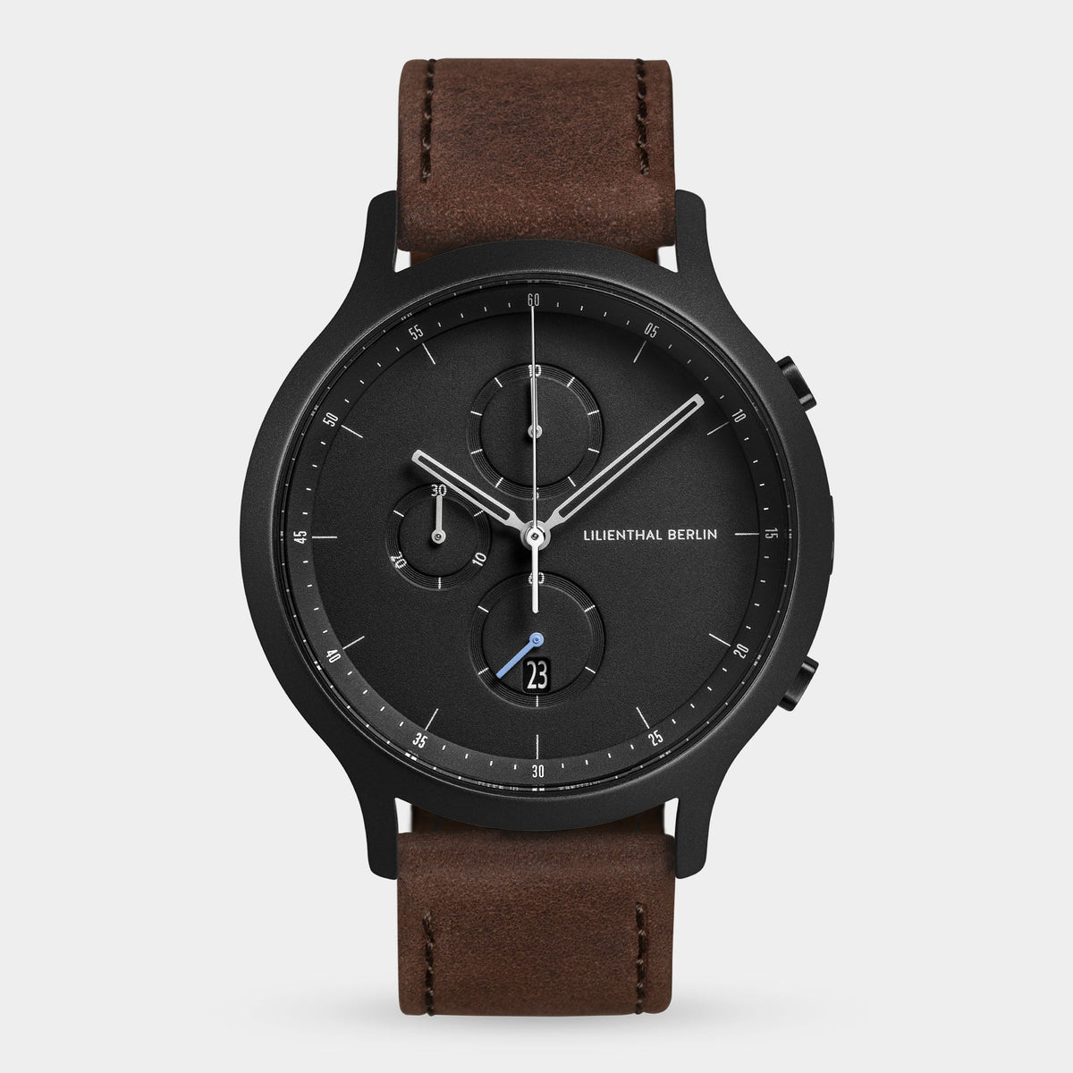 Lilienthal Berlin Chronograph All Black — Painted Surface