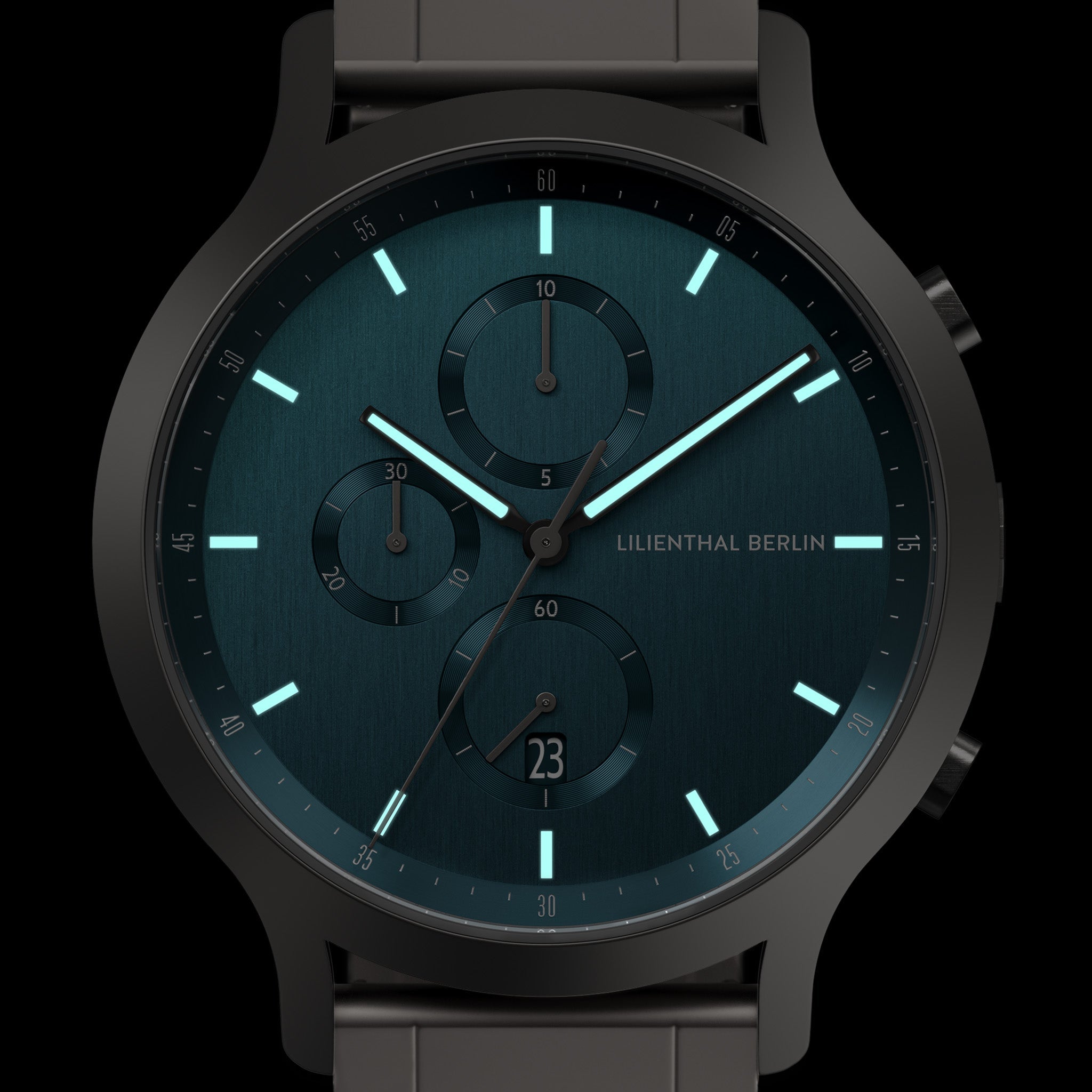Chronograph Myth Stainless steel Anthracite Matte – Lilienthal