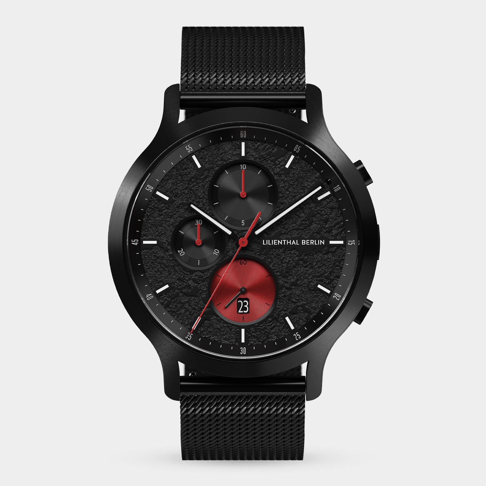 Chronograph Limited Edition Volcano I Mesh Black Brushed