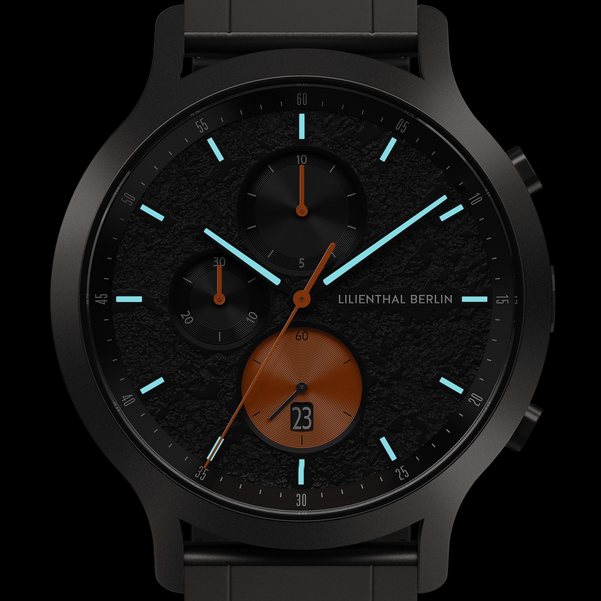 Chronograph Limited Edition Volcano II Stainless Steel Anthracite