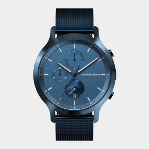 Chronograph Meteorite – Stellar Blue