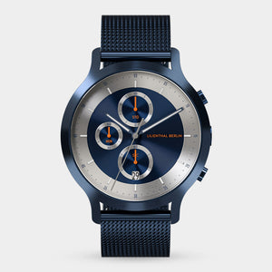 Chronograph LP Blue Silver - Lilienthal Berlin