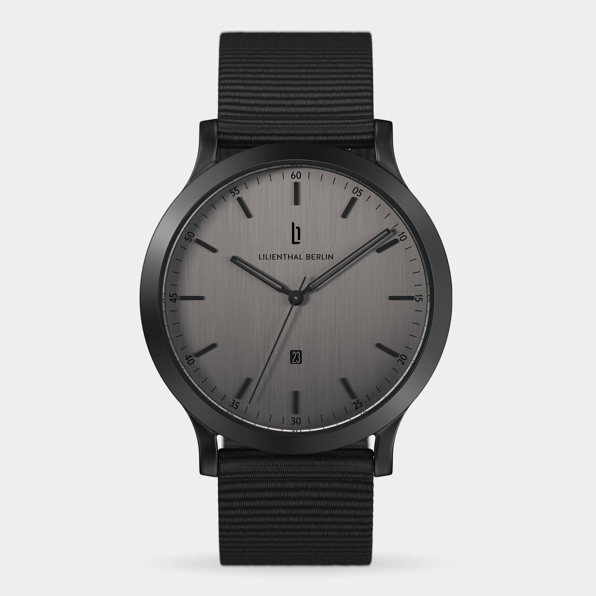 Lilienthal Berlin Huxley Shadow Leather Black Ndash Lilienthal Berlin North America