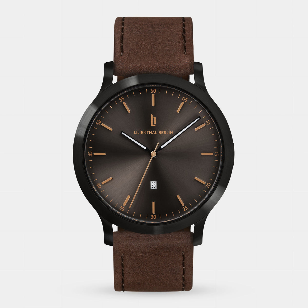 Lilienthal Berlin Huxley Black Bronze Leather Black Ndash Lilienthal Berlin North America