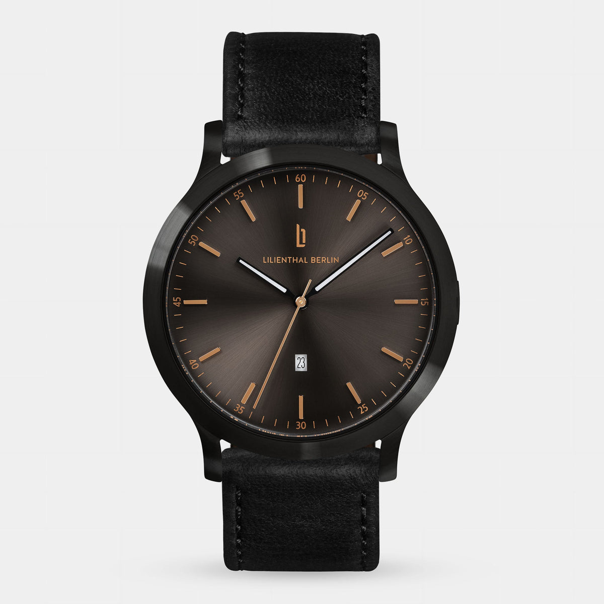 Lilienthal Berlin Huxley Black Bronze Leather Black Ndash Lilienthal Berlin North America