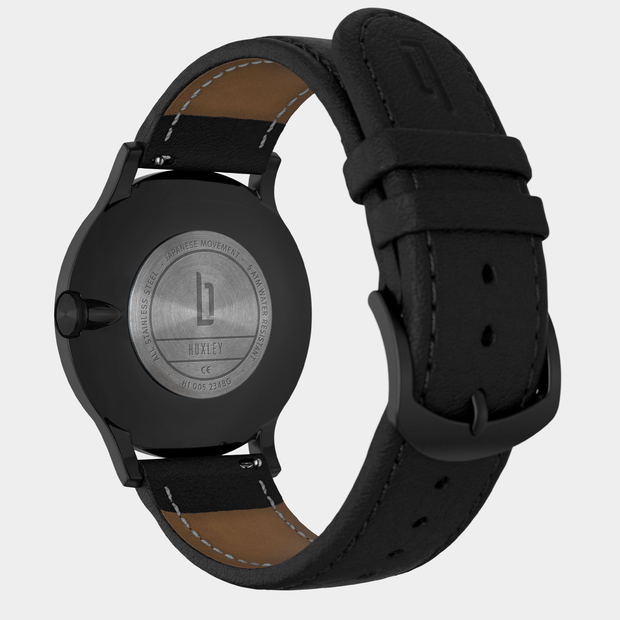 Huxley Black Bronze Leather Black – Lilienthal Berlin - North America