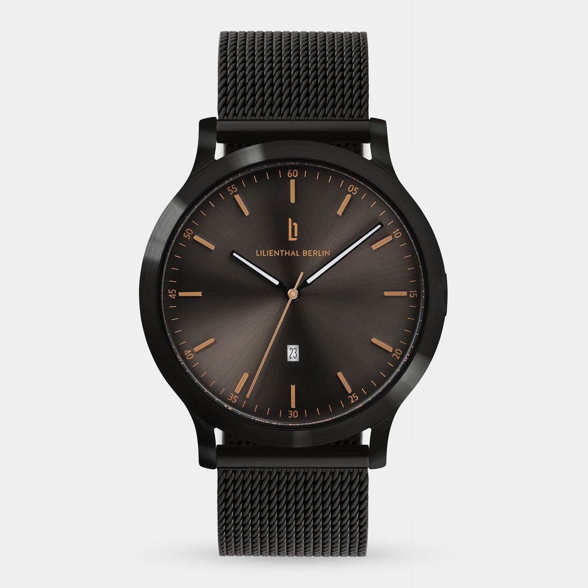 Lilienthal Berlin Huxley Black Bronze Leather Black Ndash Lilienthal Berlin North America