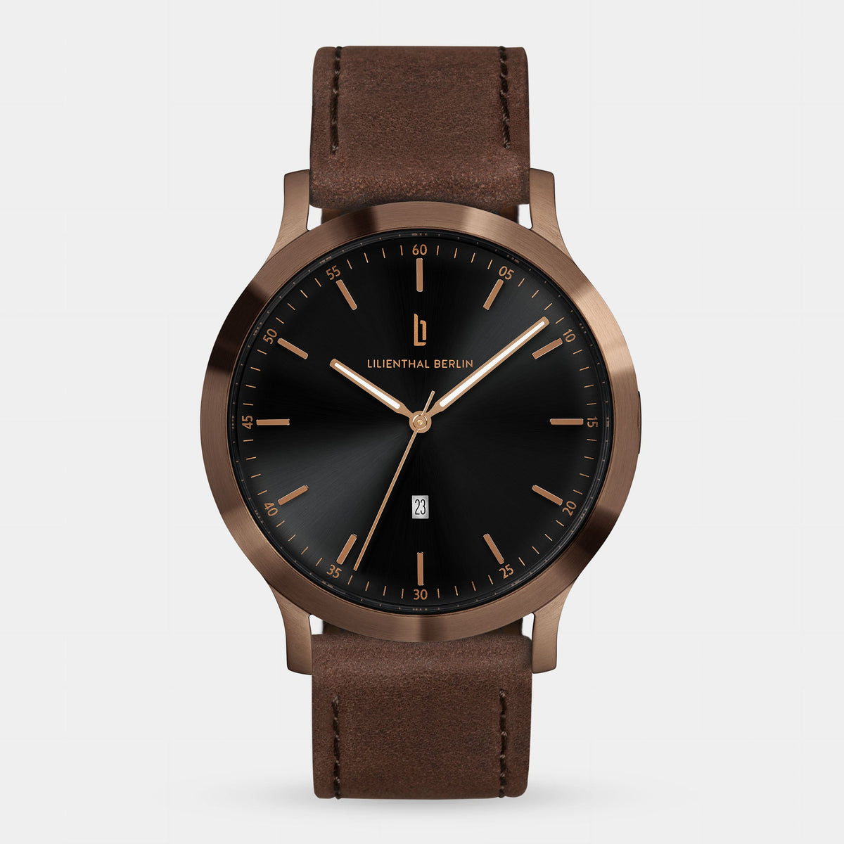 Lilienthal Berlin Huxley Black Bronze Leather Black Ndash Lilienthal Berlin North America