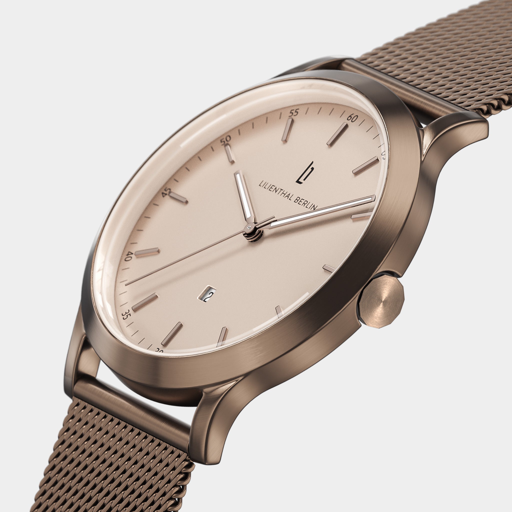Huxley Bronze Almond Mesh Bronze Brushed – Lilienthal Berlin