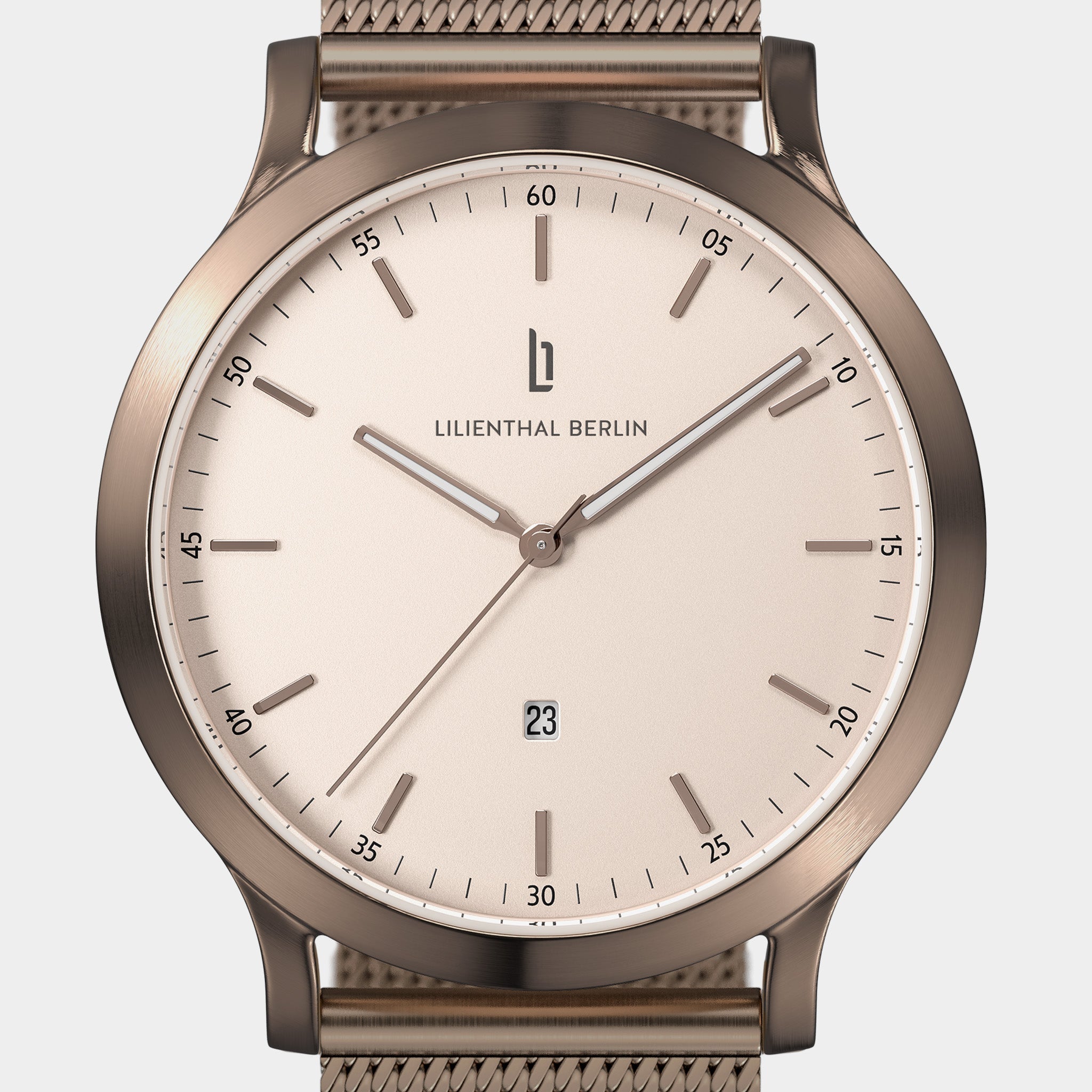 Huxley Bronze Almond Mesh Bronze Brushed – Lilienthal Berlin