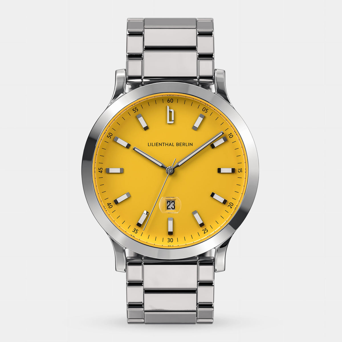 Lilienthal Berlin Huxley Ii Canary Yellow Mesh Silver Glossy Ndash Lilienthal Berlin North America