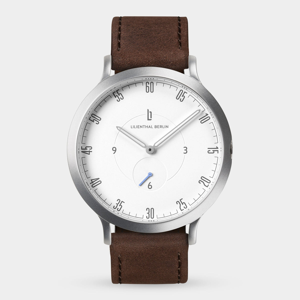Lilienthal Berlin 1 Original Leather Dark Brown Ndash Lilienthal Berlin North America — Galvanized, Sunburst Finish, Superluminova Details