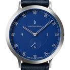 Lilienthal 1 Original Silver-Blue - Leather Dark Blue - Lilienthal Berlin