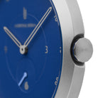 Lilienthal 1 Original Silver-Blue - Leather Dark Blue - Lilienthal Berlin