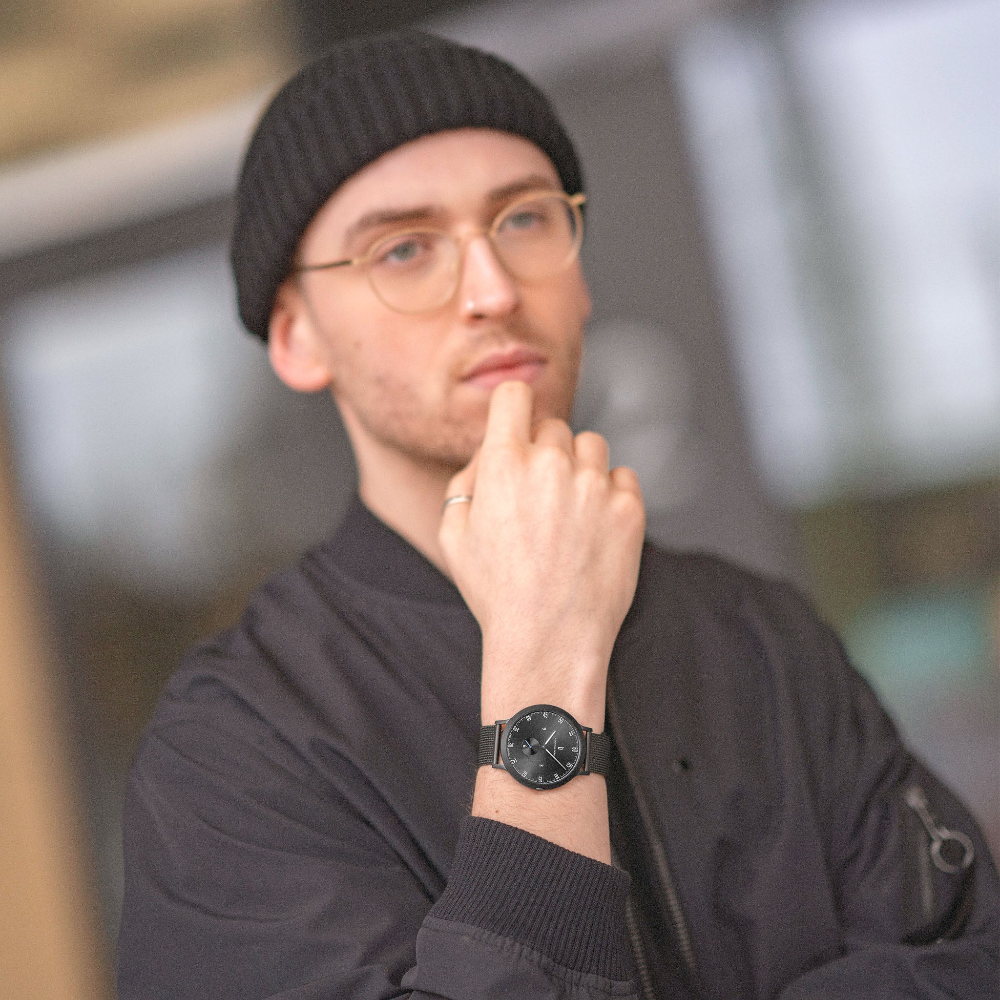 LILIENTHAL 1 All Black Mesh Black Matte – Lilienthal Berlin
