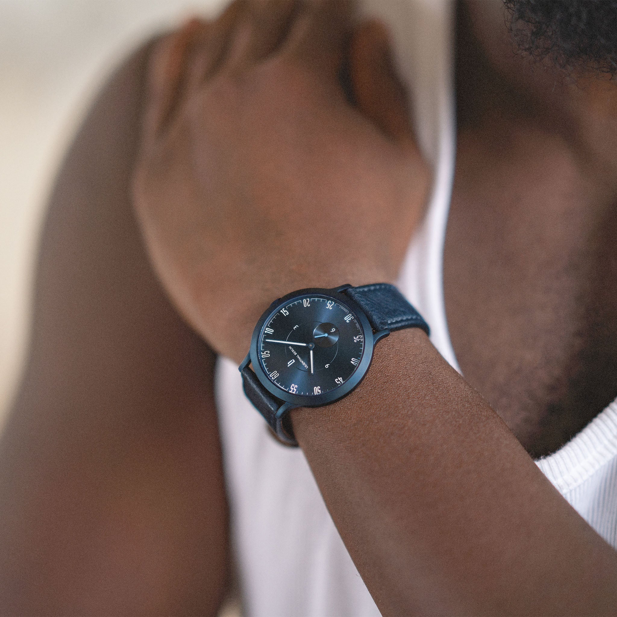 LILIENTHAL 1 All Blue Stainless steel Blue Matte – Lilienthal