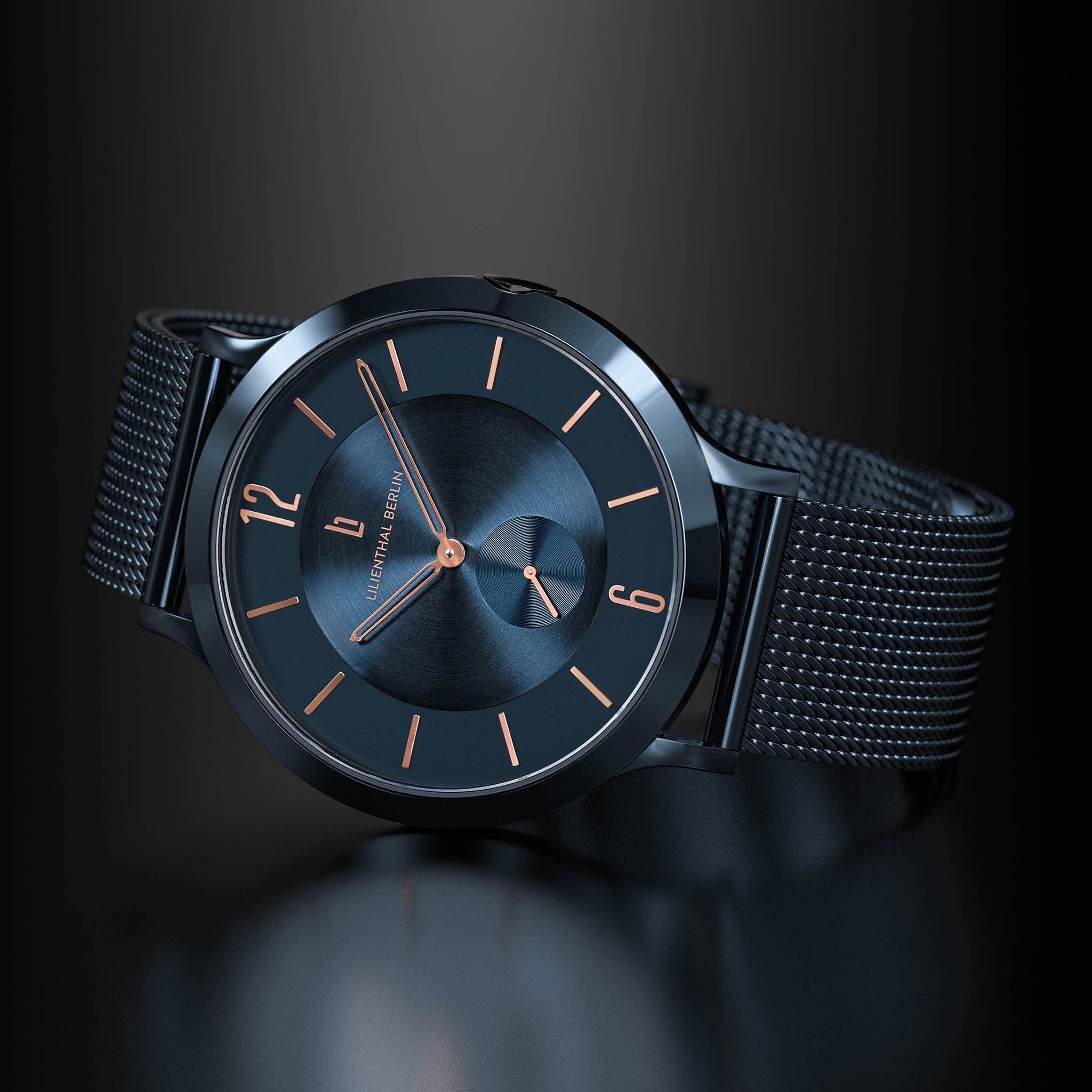 The Classic Blue Rose Gold - Lilienthal Berlin